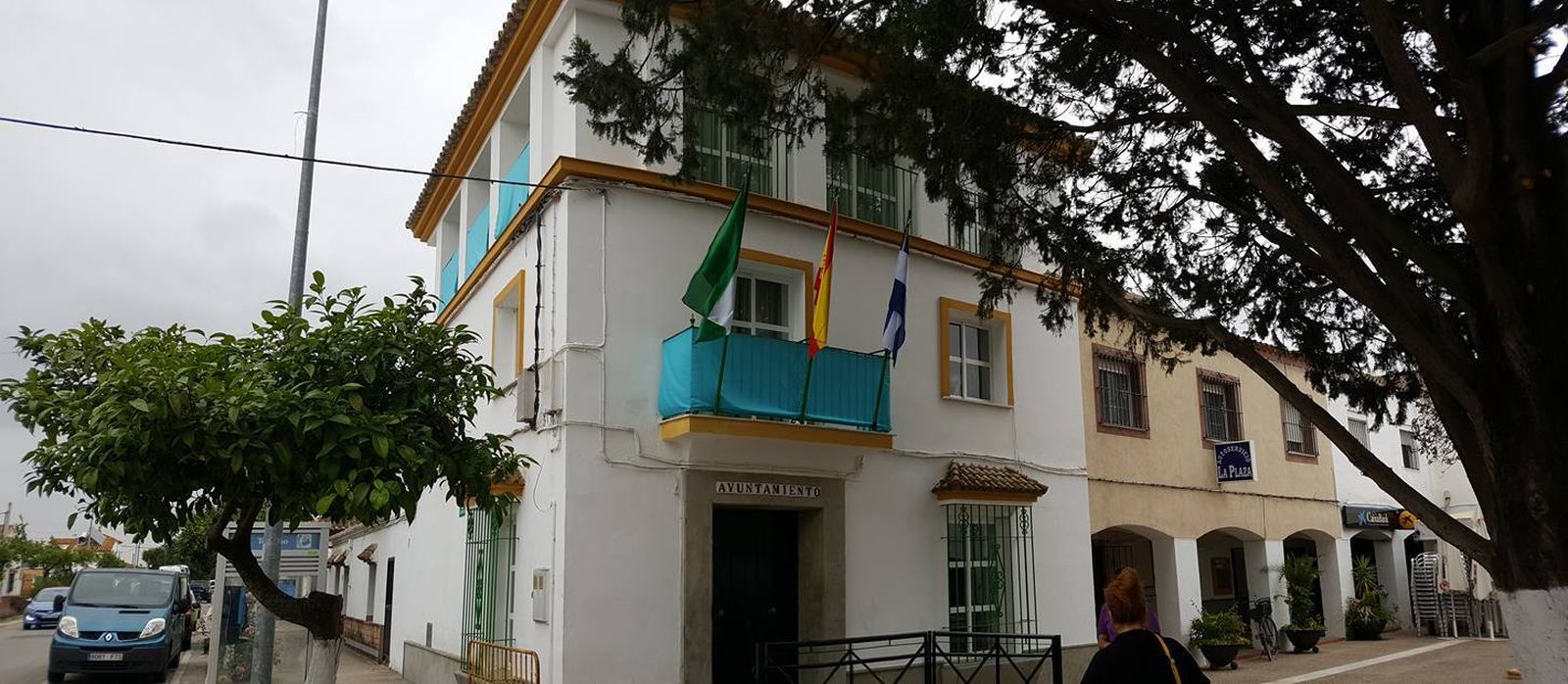 Exterior del Ayuntamiento de San Isidro.