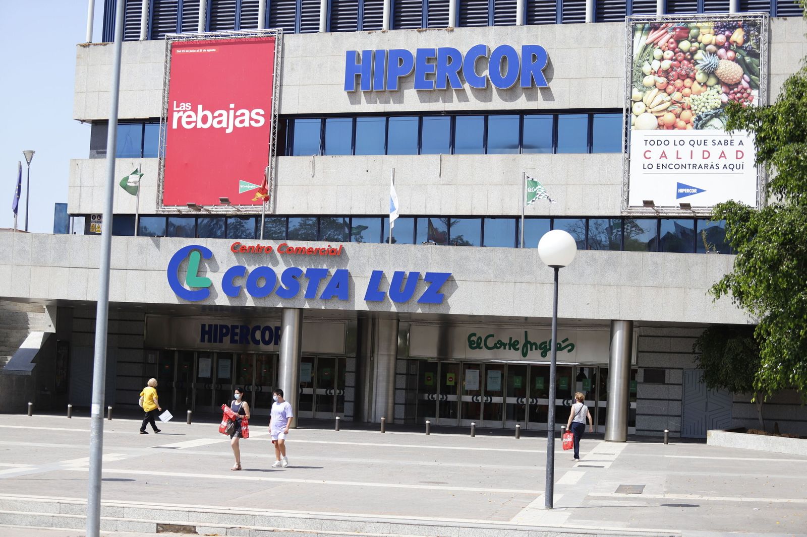 El Corte Inglés de Huelva.