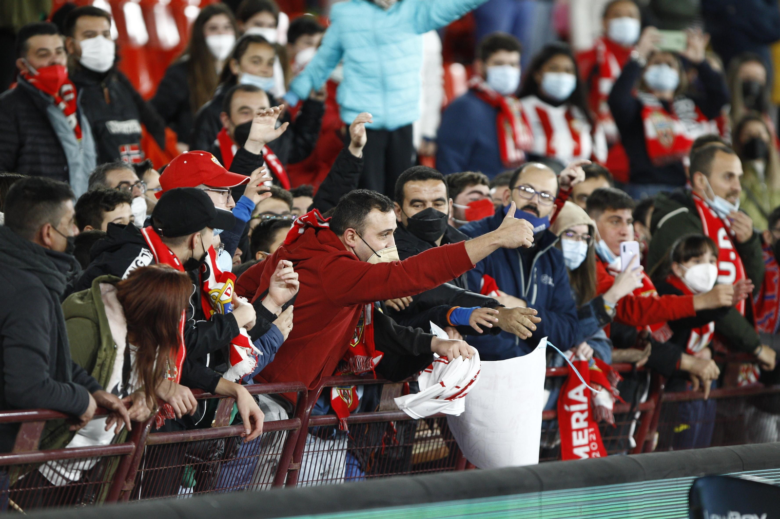 Fotogalería U.D. Almería-C.F. Fuenlabrada