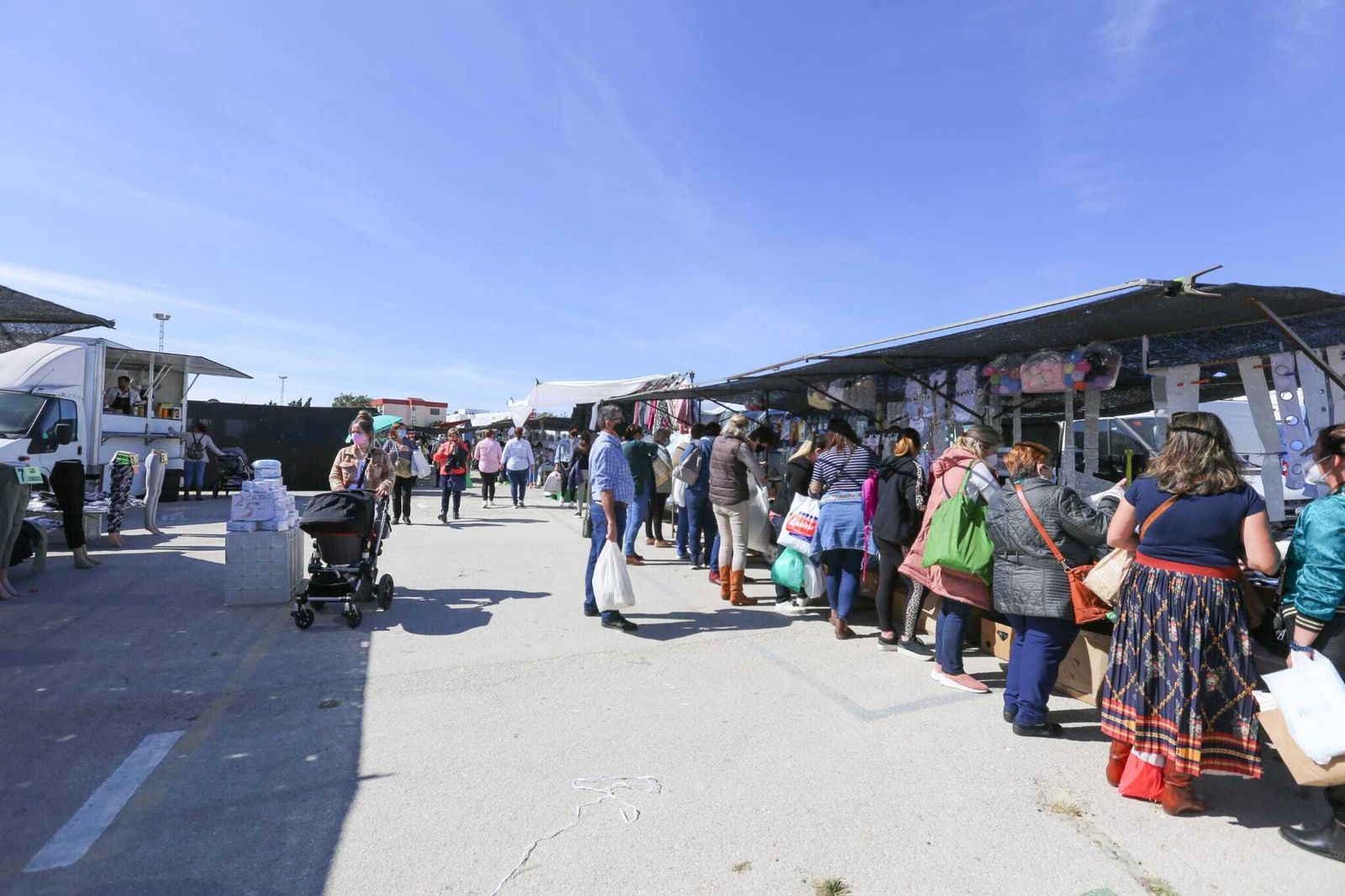 El mercadillo de los jueves, en La Magdalena.