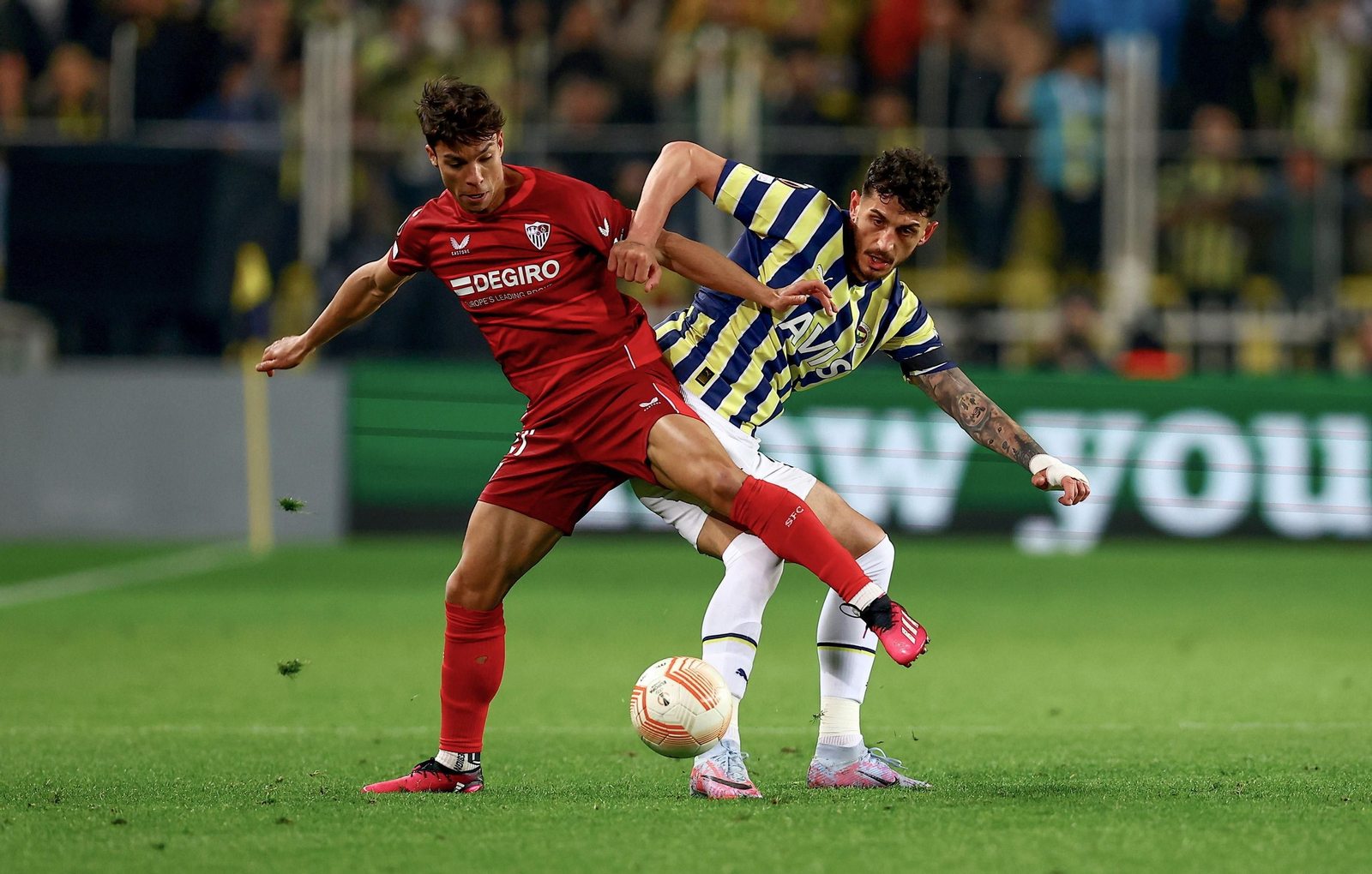 Las fotos del Fenerbahçe-Sevilla de la Europa League