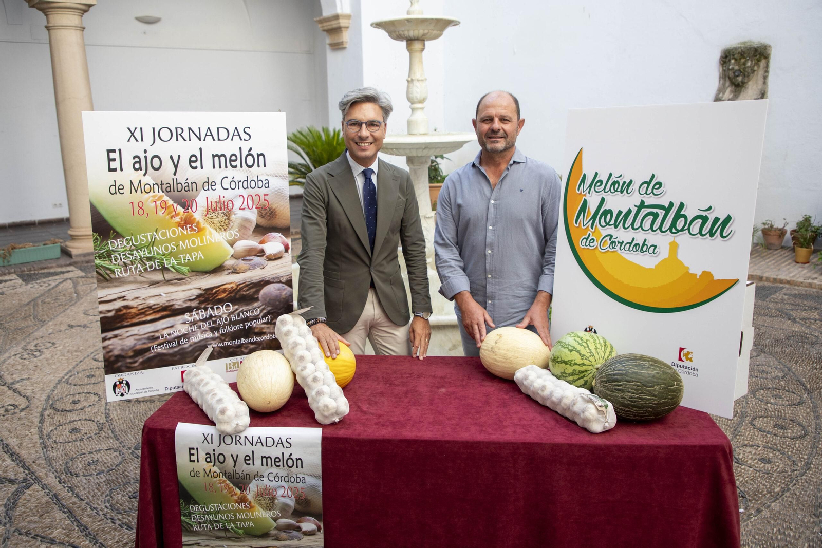 Presentación de las XI Jornadas del Ajo y del Melón.