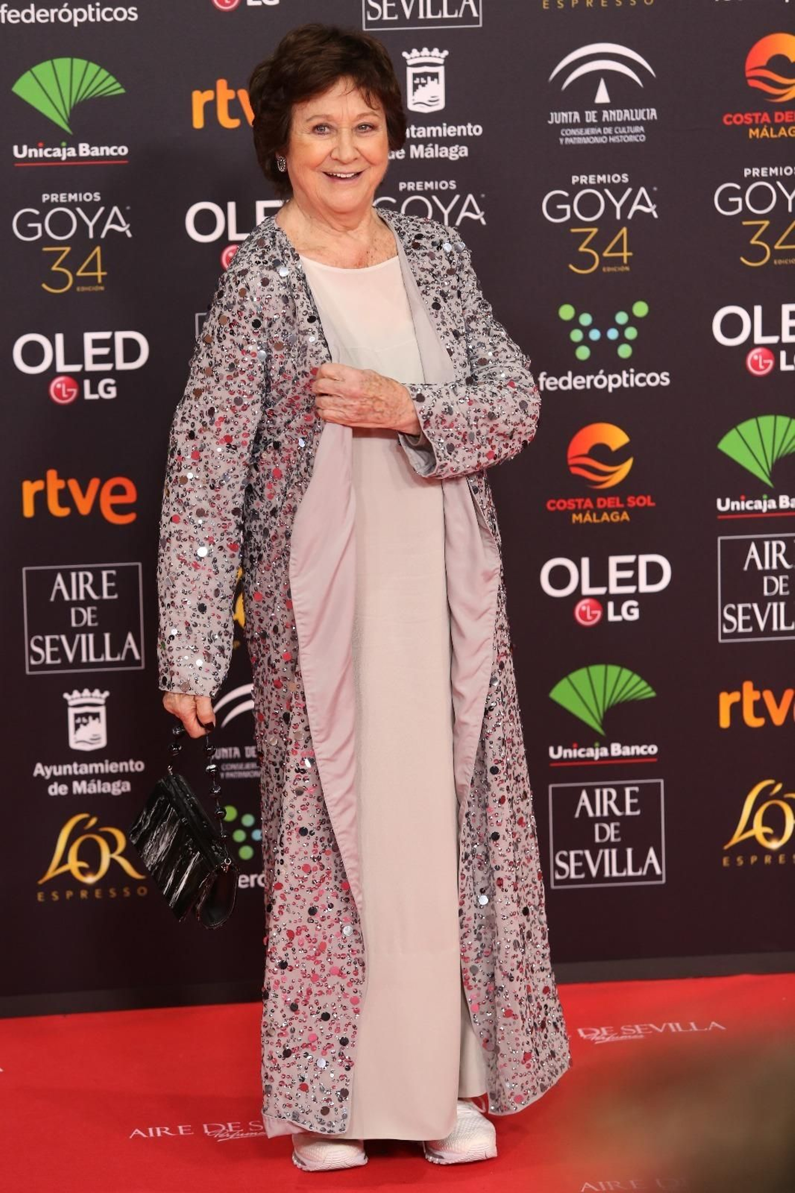 La alfombra roja de los Goya 2020 en Málaga