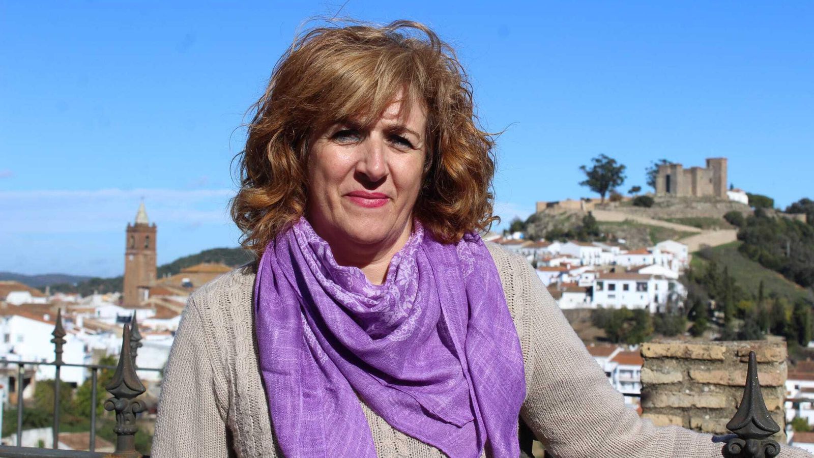 Mª del Carmen Fernández Macías, alcaldesa de Cortegana.