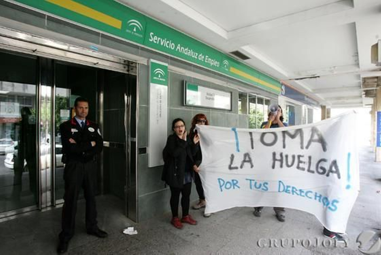Las imágenes de la huelga general en Jerez. 

Foto: Pascual