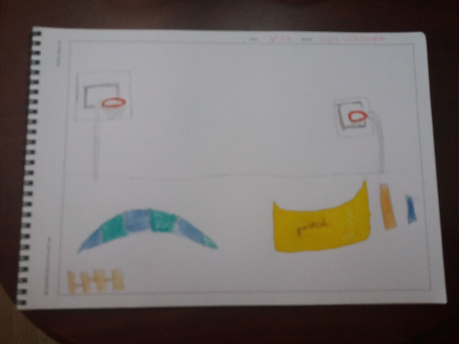 Así imaginan los niños de Montilla el futuro parque Tierno Galván, 'la pradera'