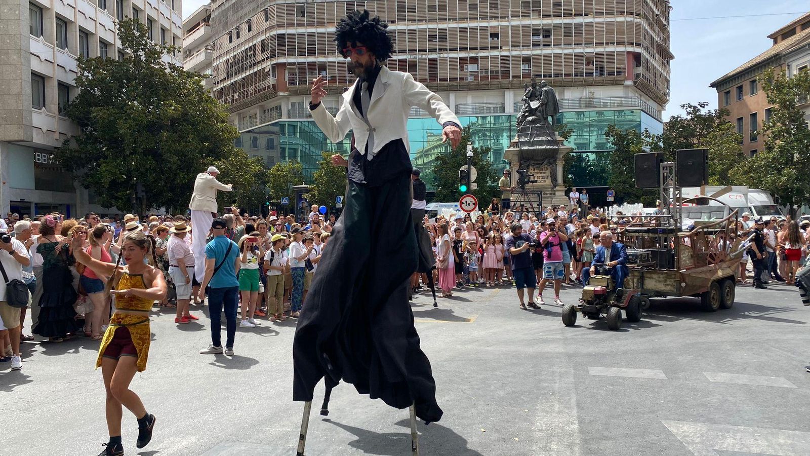 El desfile de la Tarasca del Corpus 2022 en Granada.