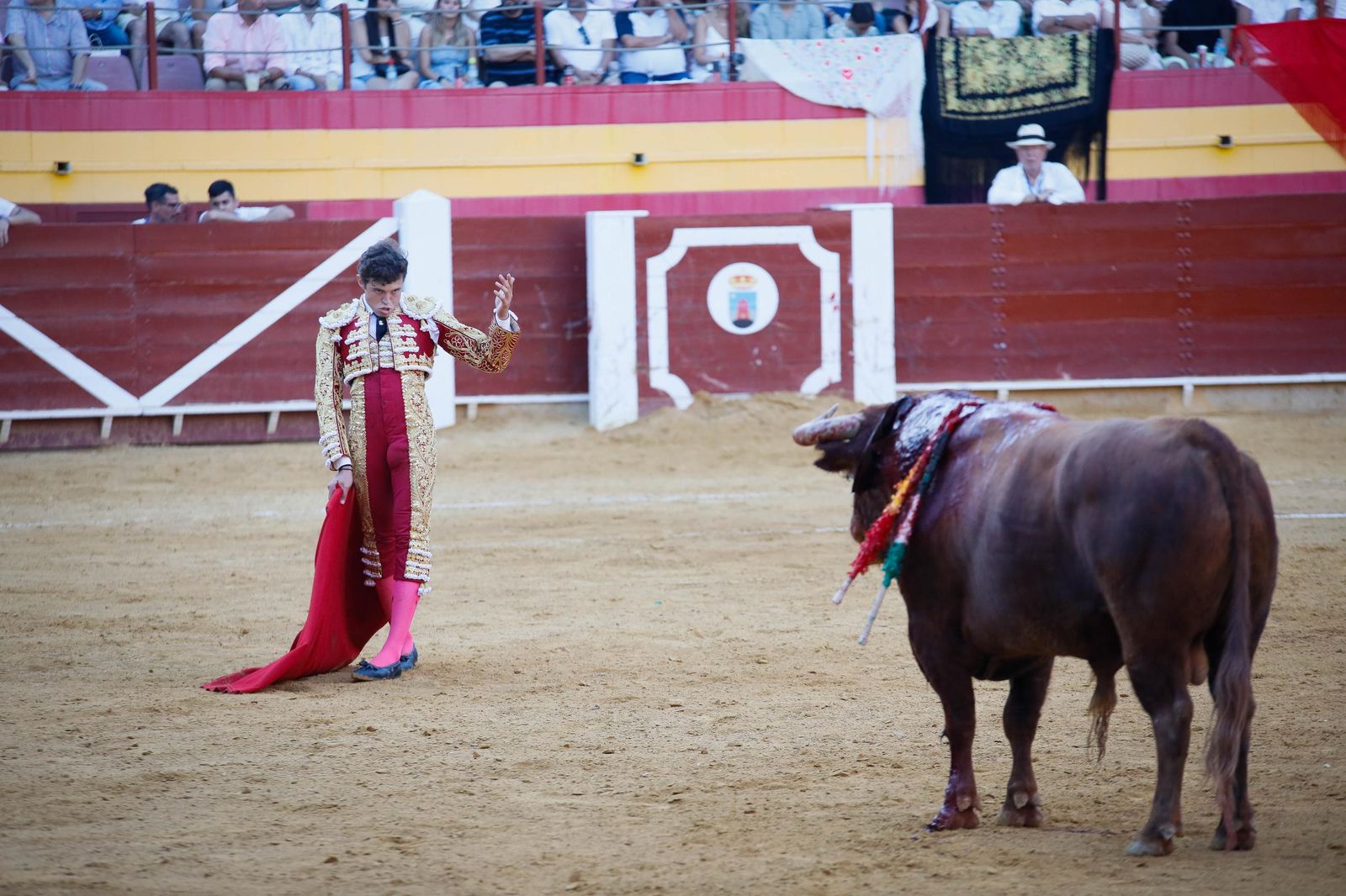 Corrida de toros en Roquetas, en imágenes