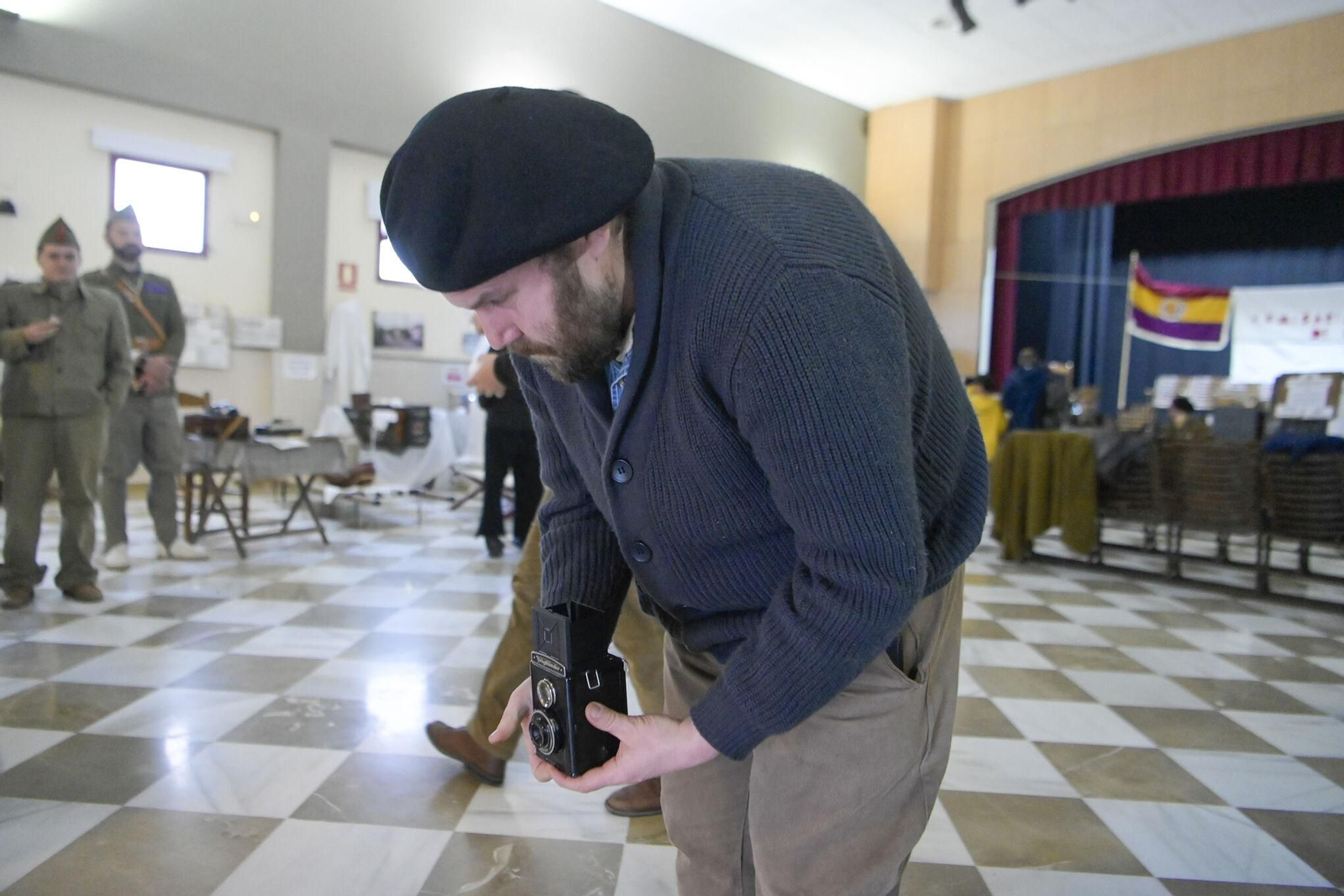 Las mejores imágenes de la recreación de un hospital durante la Guerra Civil en Beas de Granada