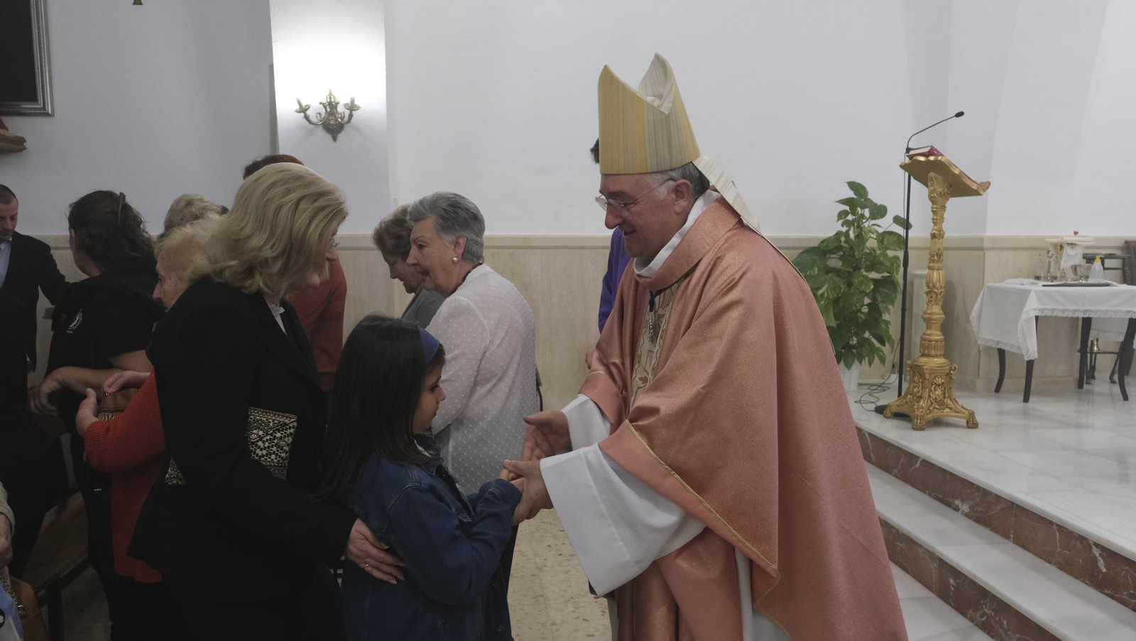 Imágenes de la bendición de la Borriquita de El Alquián, por el Obispo de Almería