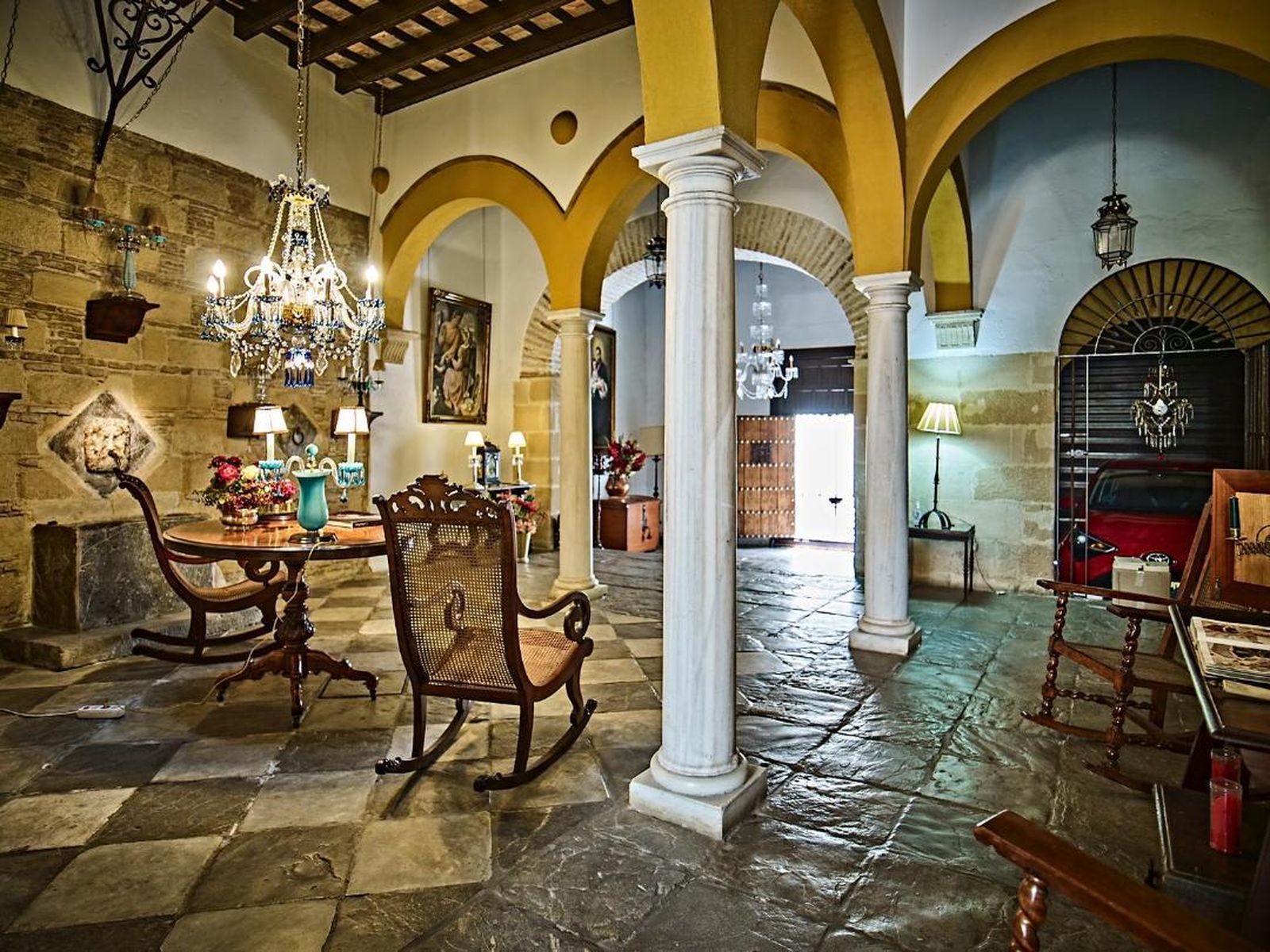 Así es la espectacular casa de la calle Bizcochero en Jerez