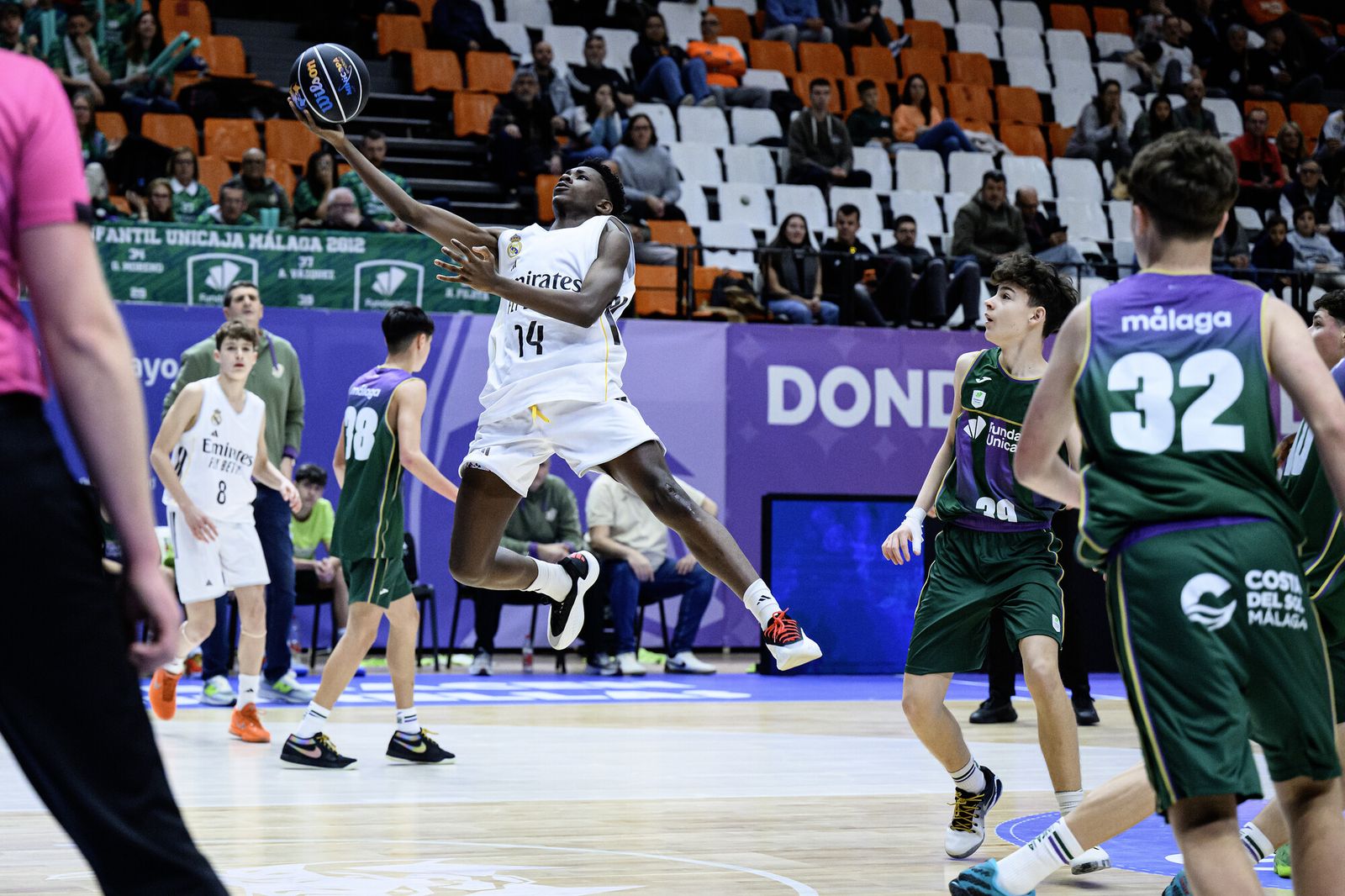 Unicaja-Real Madrid en la Minicopa: Sin partido (26-77)