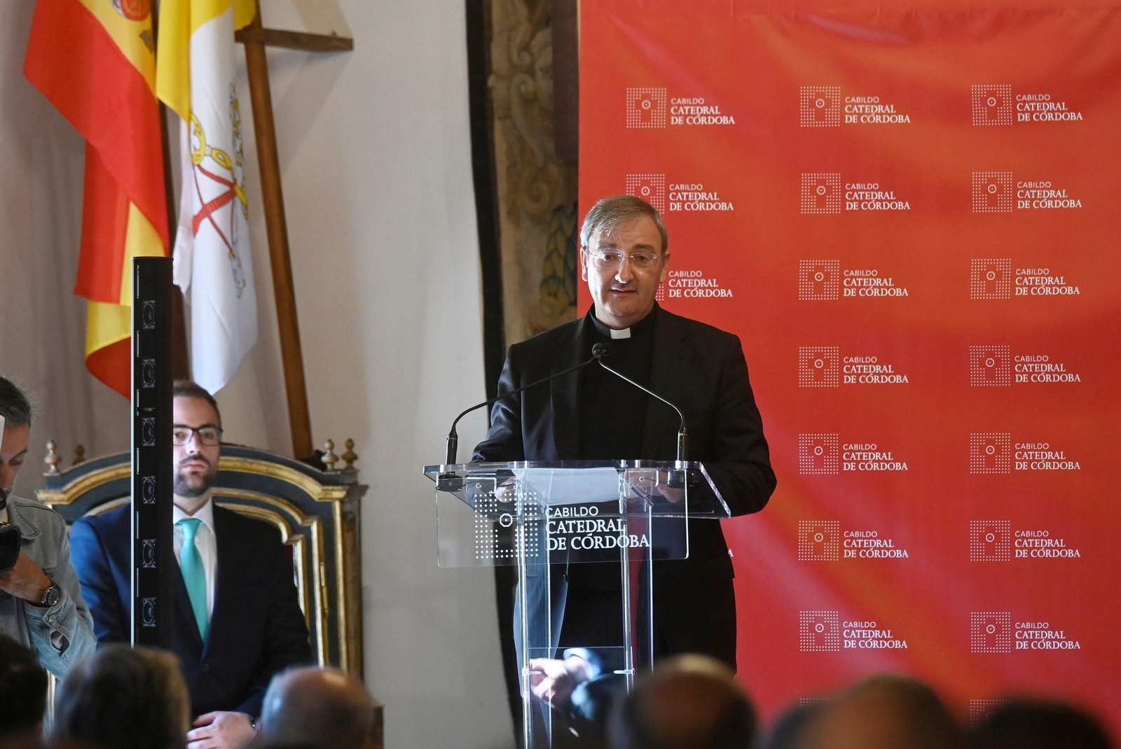 El reconocimiento a quienes lucharon contra el incendio de la Mezquita de Córdoba, en imágenes