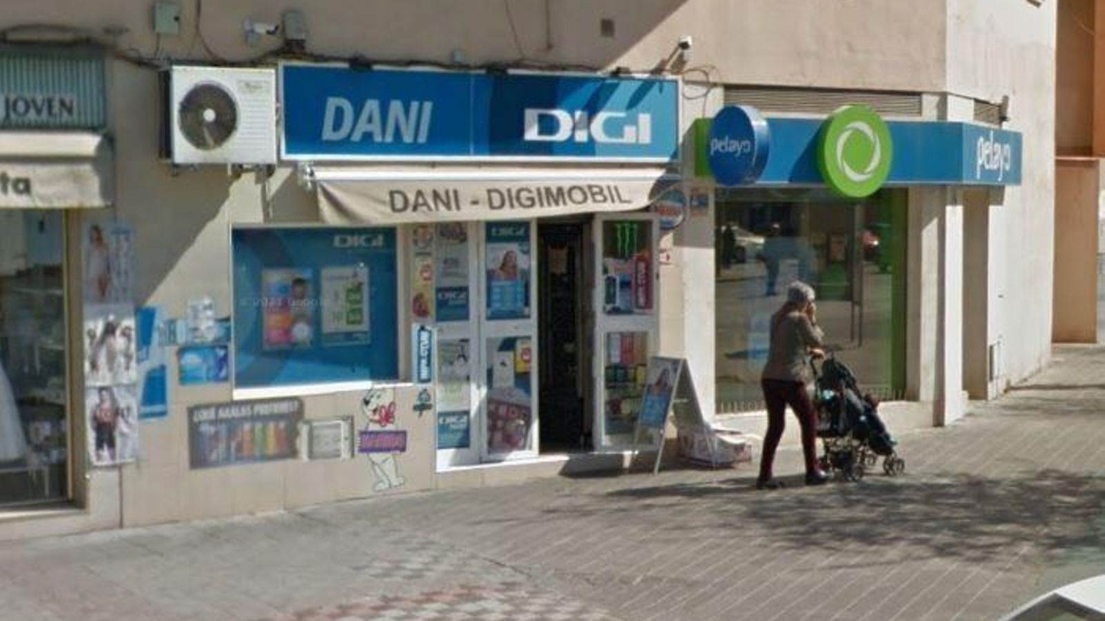 Esta es la tienda donde sucedieron los hechos juzgados por la Sección Séptima de la Audiencia.