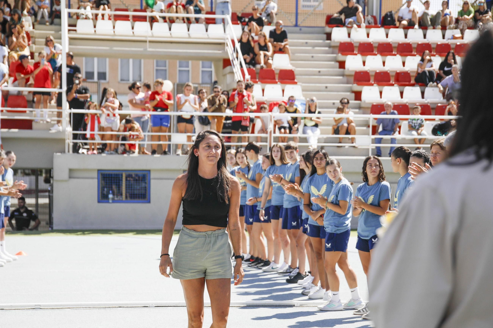 Las imágenes del partido de fútbol del Almería femenino contra el Betis B