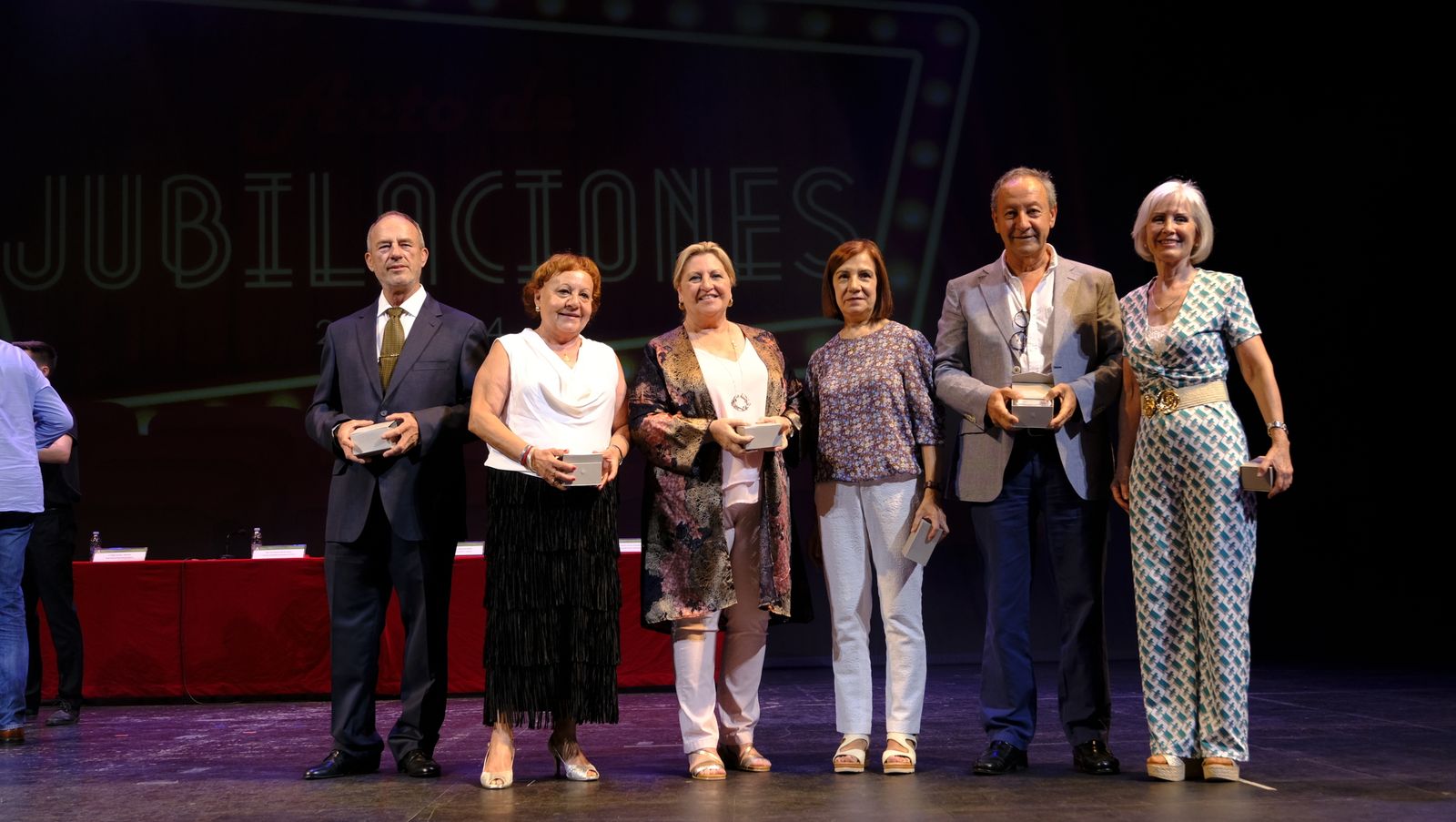 Imágenes del acto de jubilación de los profesionales del Distrito Sanitario Almería
