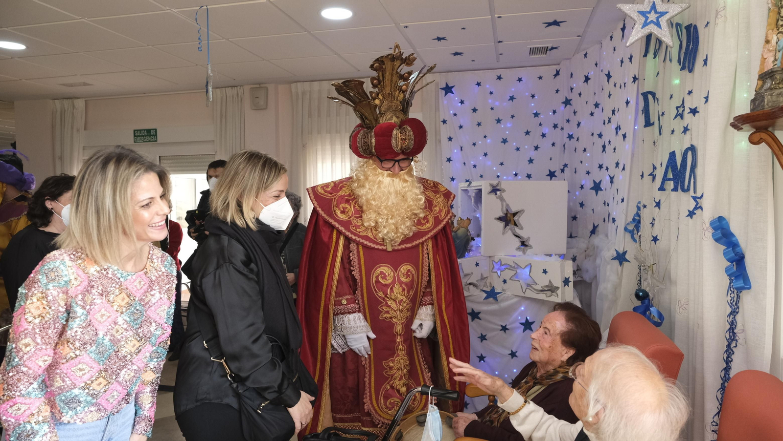 Los Reyes Magos en la Residencia Santa Teresa Jornet