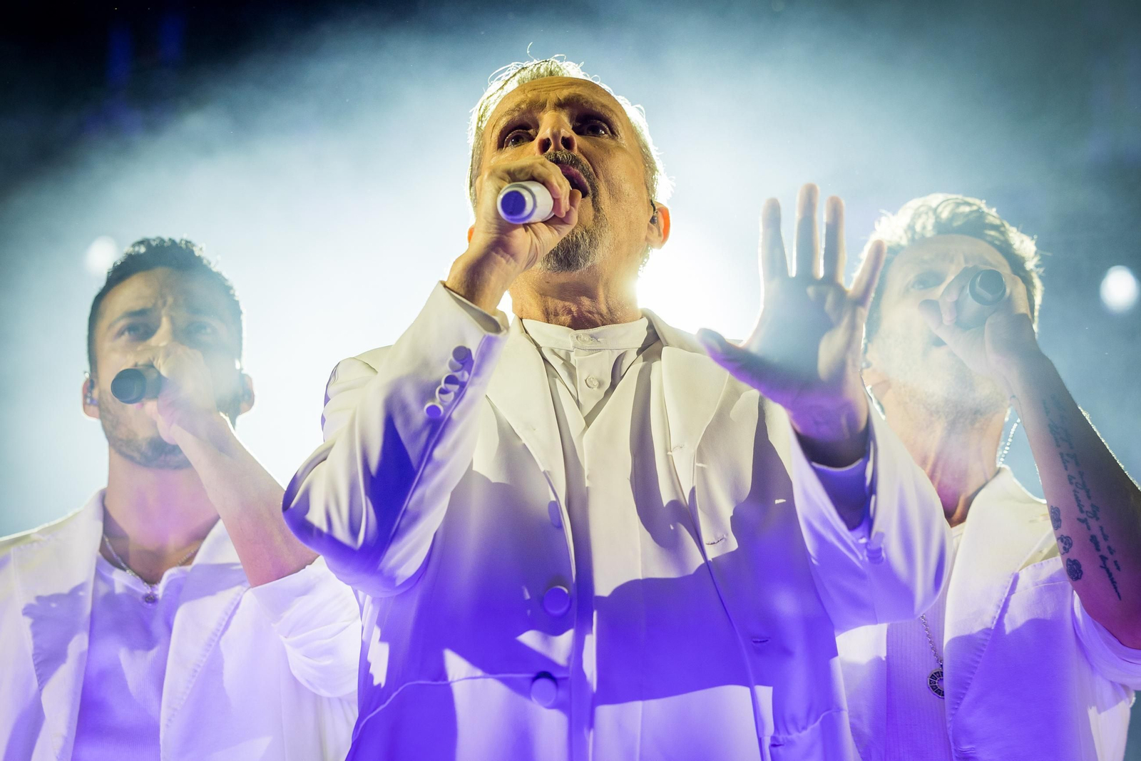 Concierto de Miguel Bosé en el Concert Music Festival de Chiclana