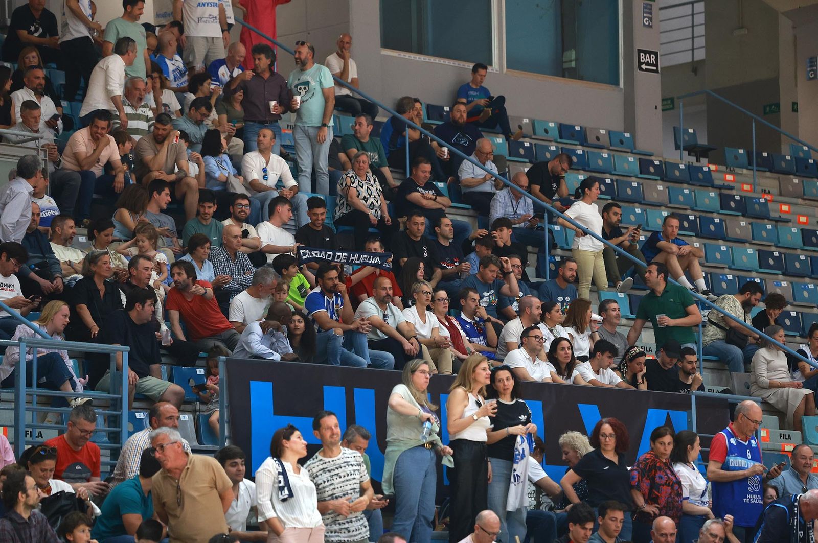 Las mejores imágenes del Ciudad de Huelva-CB Salou