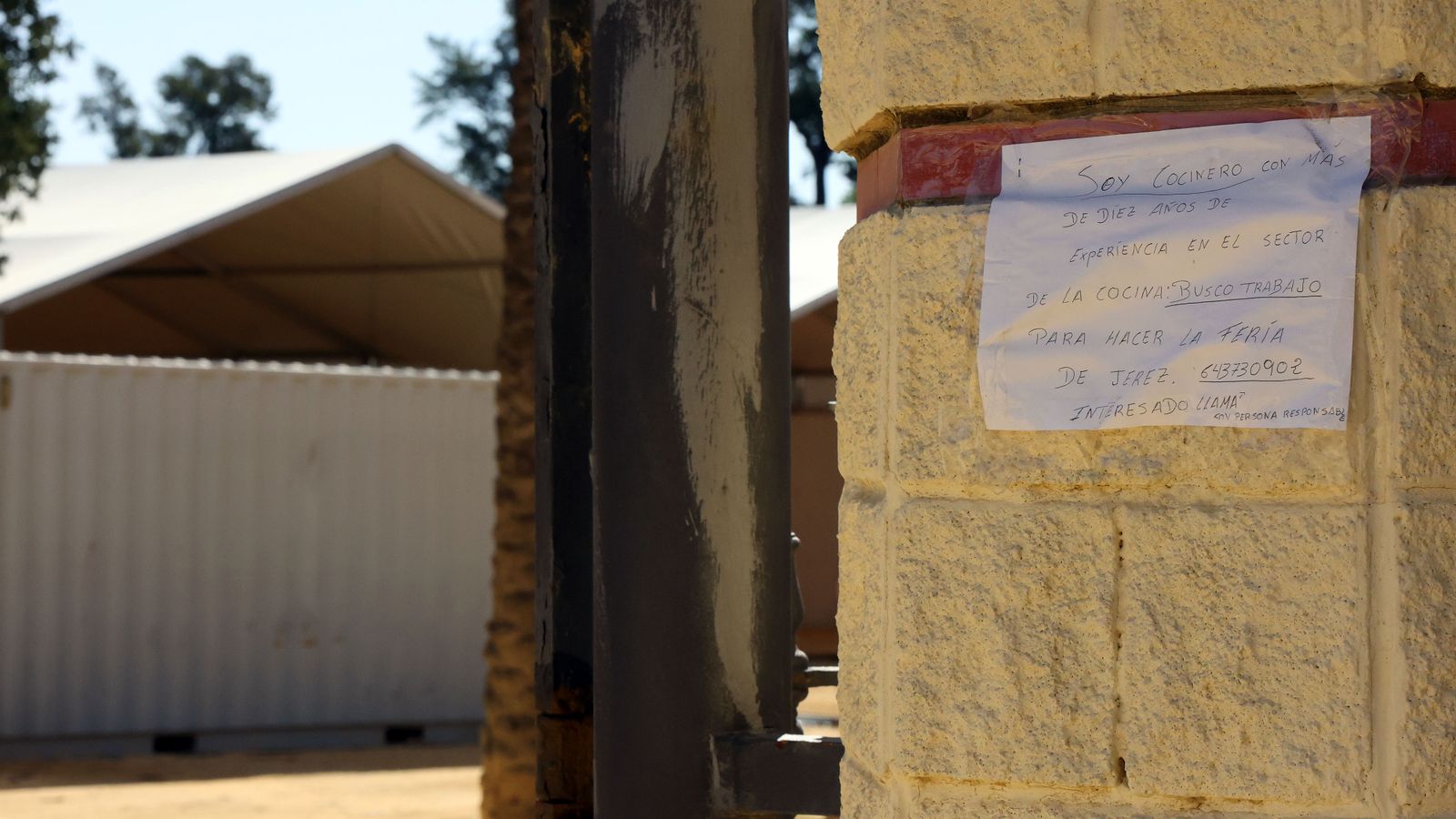 Así marcha el montaje de la Feria del Caballo 2023