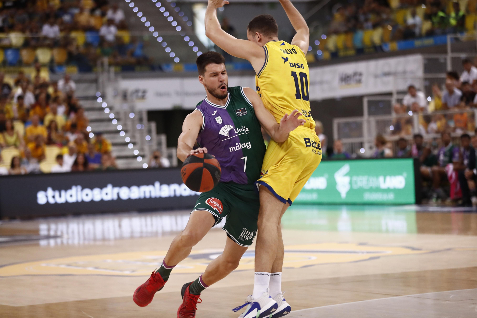 El Dreamland Gran Canaria-Unicaja, en fotos