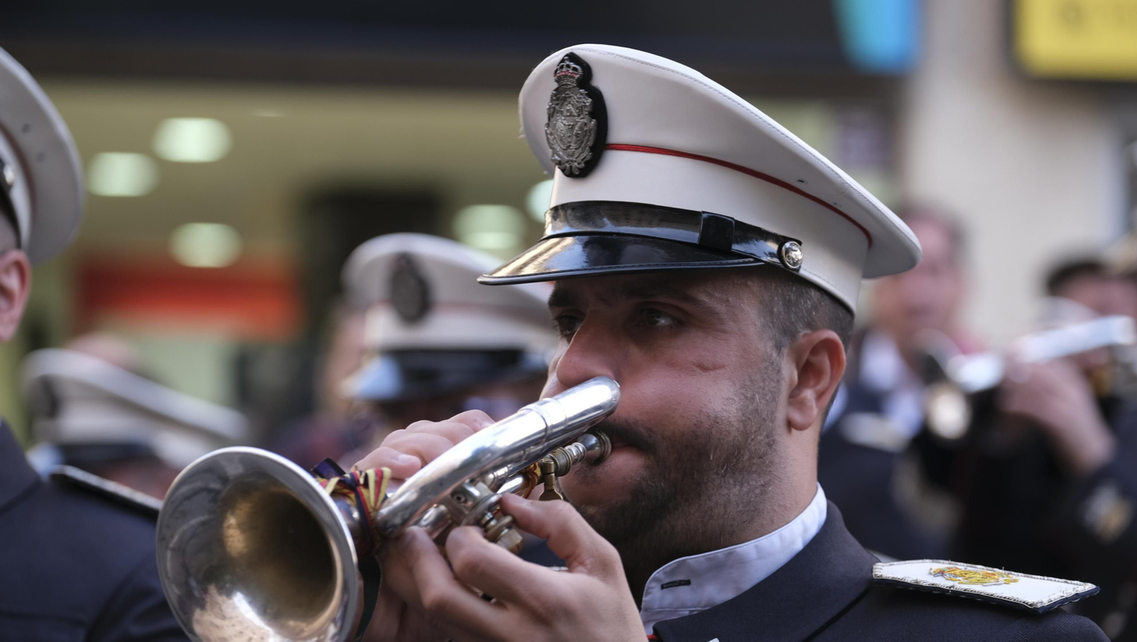 La procesión de Pasión en Almería, en imágenes