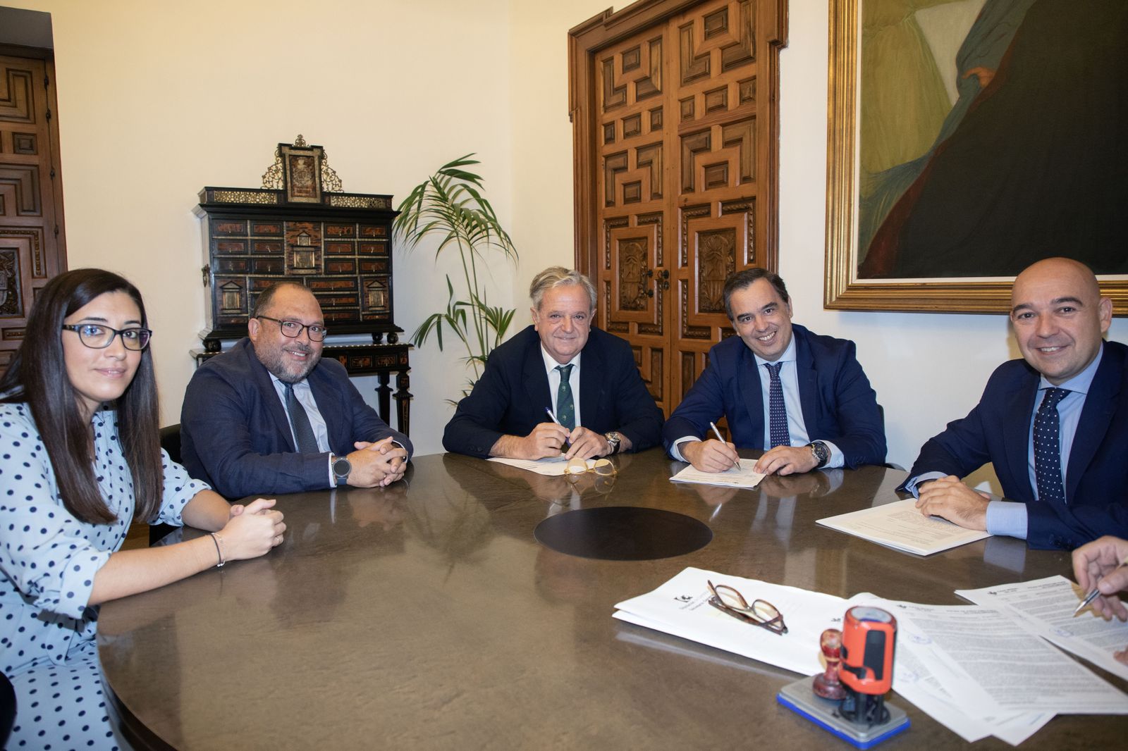 Firma del préstamo.