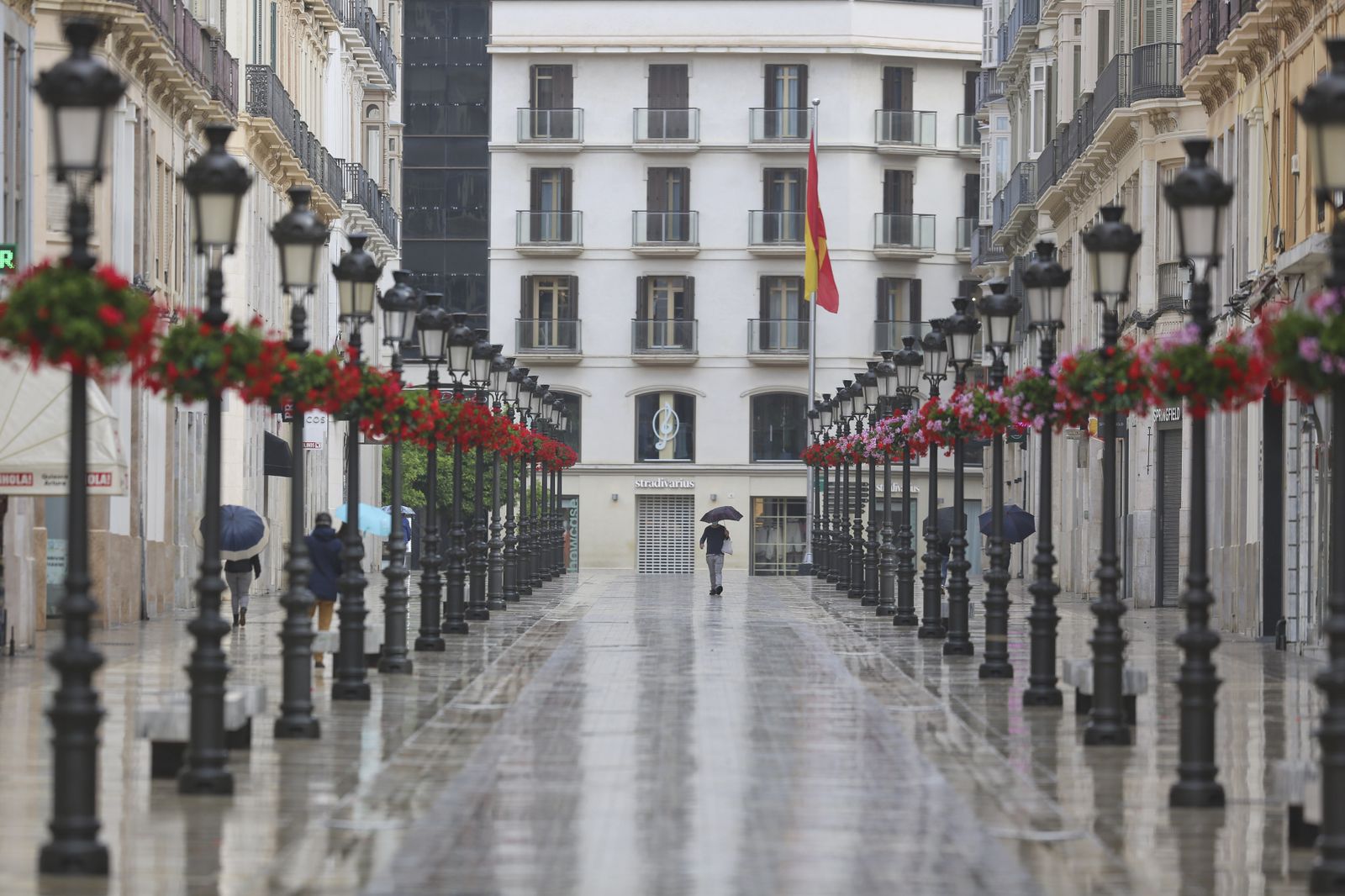 Imagen de la calle Larios.