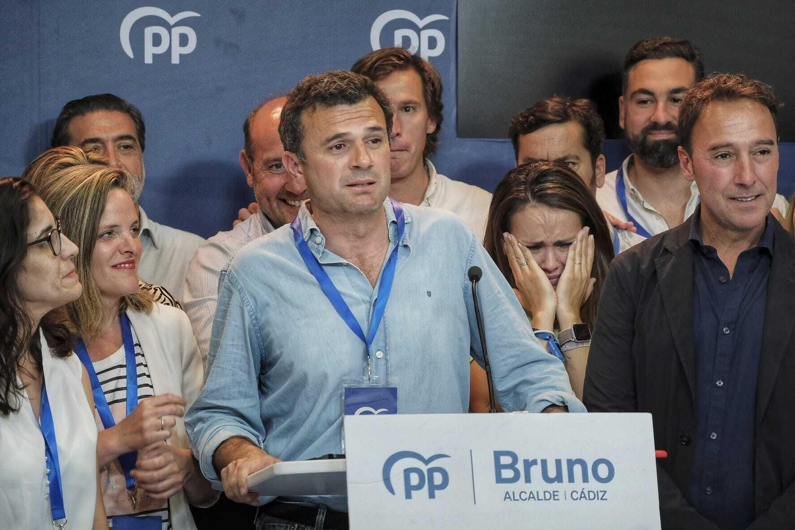 Todas las imágenes de la victoria del PP en Cádiz capital