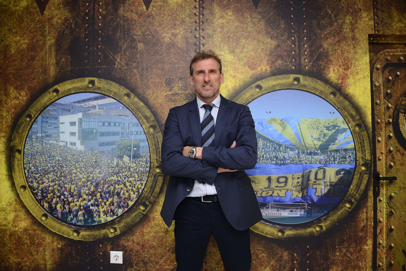 Óscar Arias, director deportivo del Cádiz.