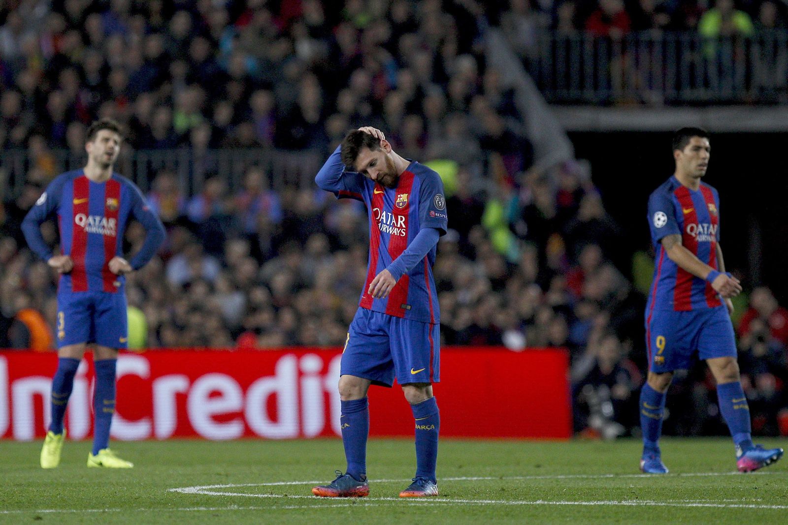 El Barcelona-PSG, en imágenes