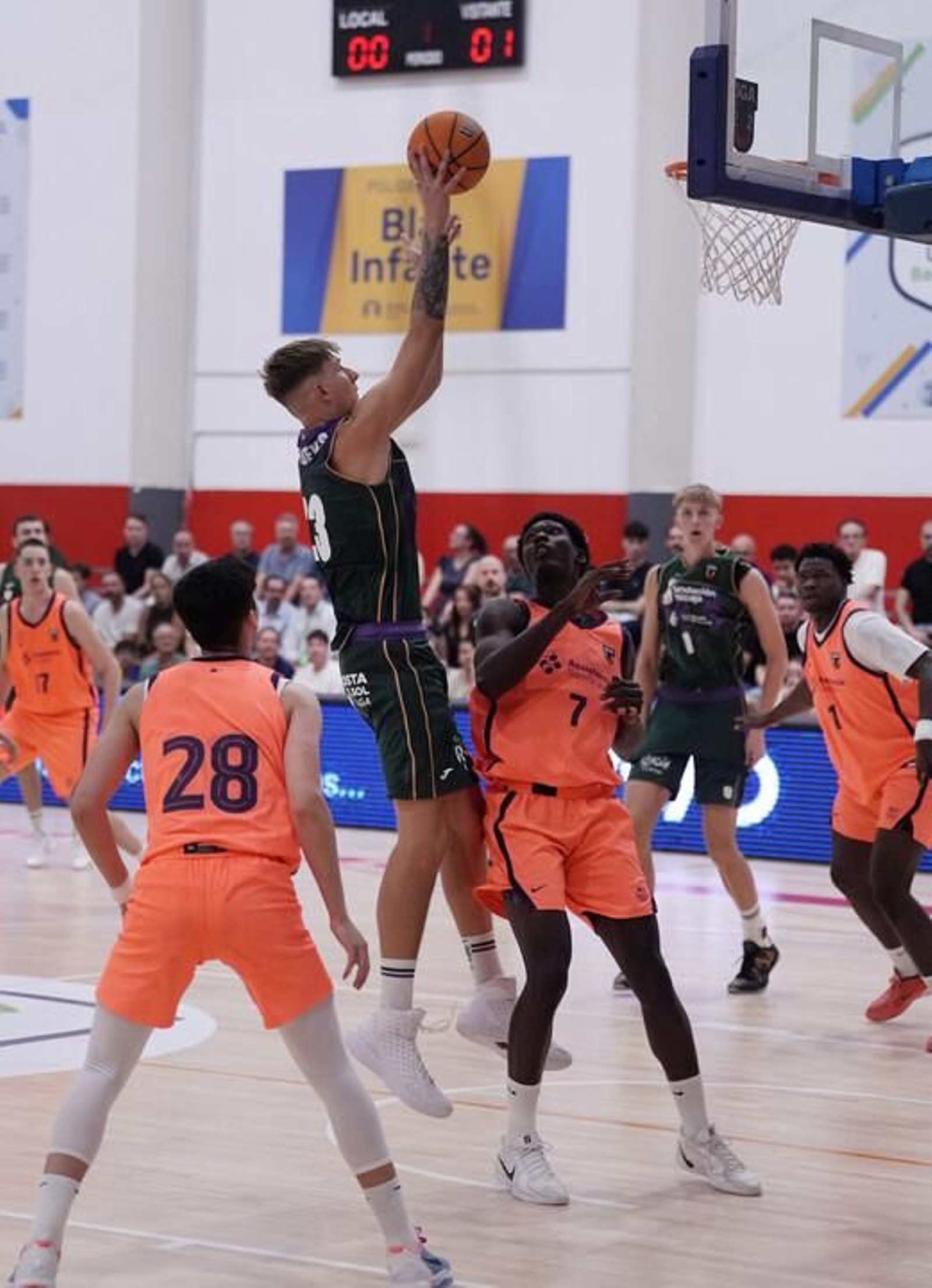 Liga U 22: El Unicaja plantó cara al Barça de Dabone hasta el final (70-87)