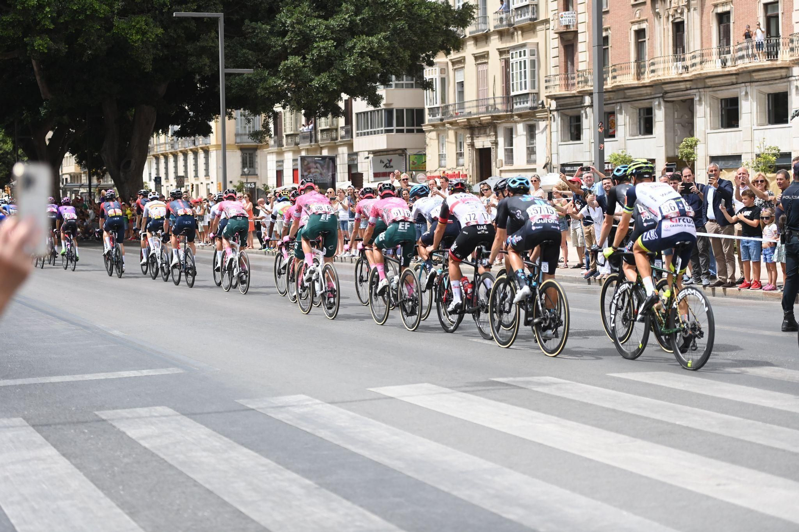 Las fotos de la Vuelta a España al paso por Málaga capital