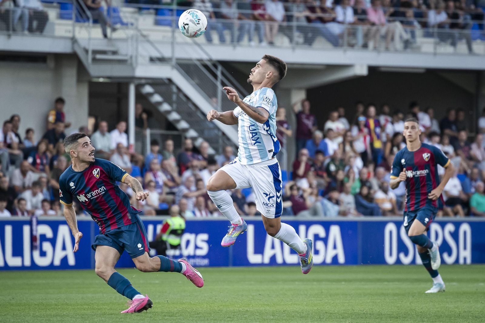 Las fotos del Huesca-Málaga CF
