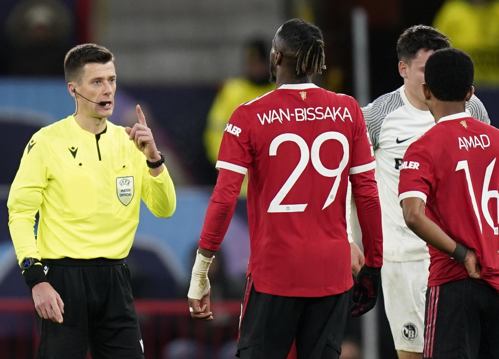 El francés Benoit Bastien, en un encuentro de Liga de Campeones.