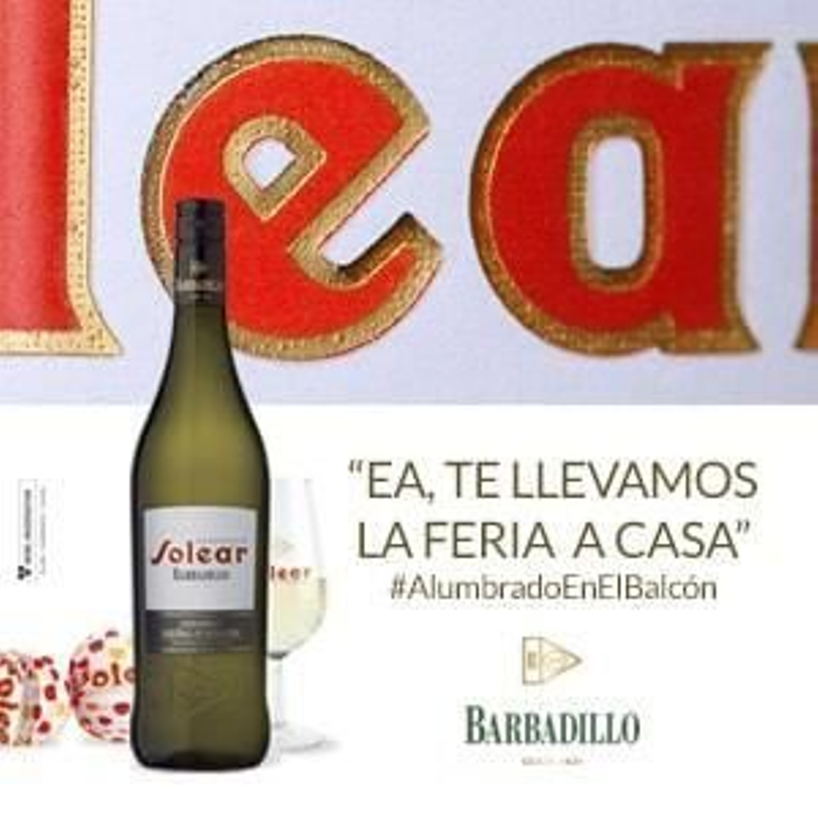 Propuesta de Barbadillo para celebrar la Feria de Abril en casa.