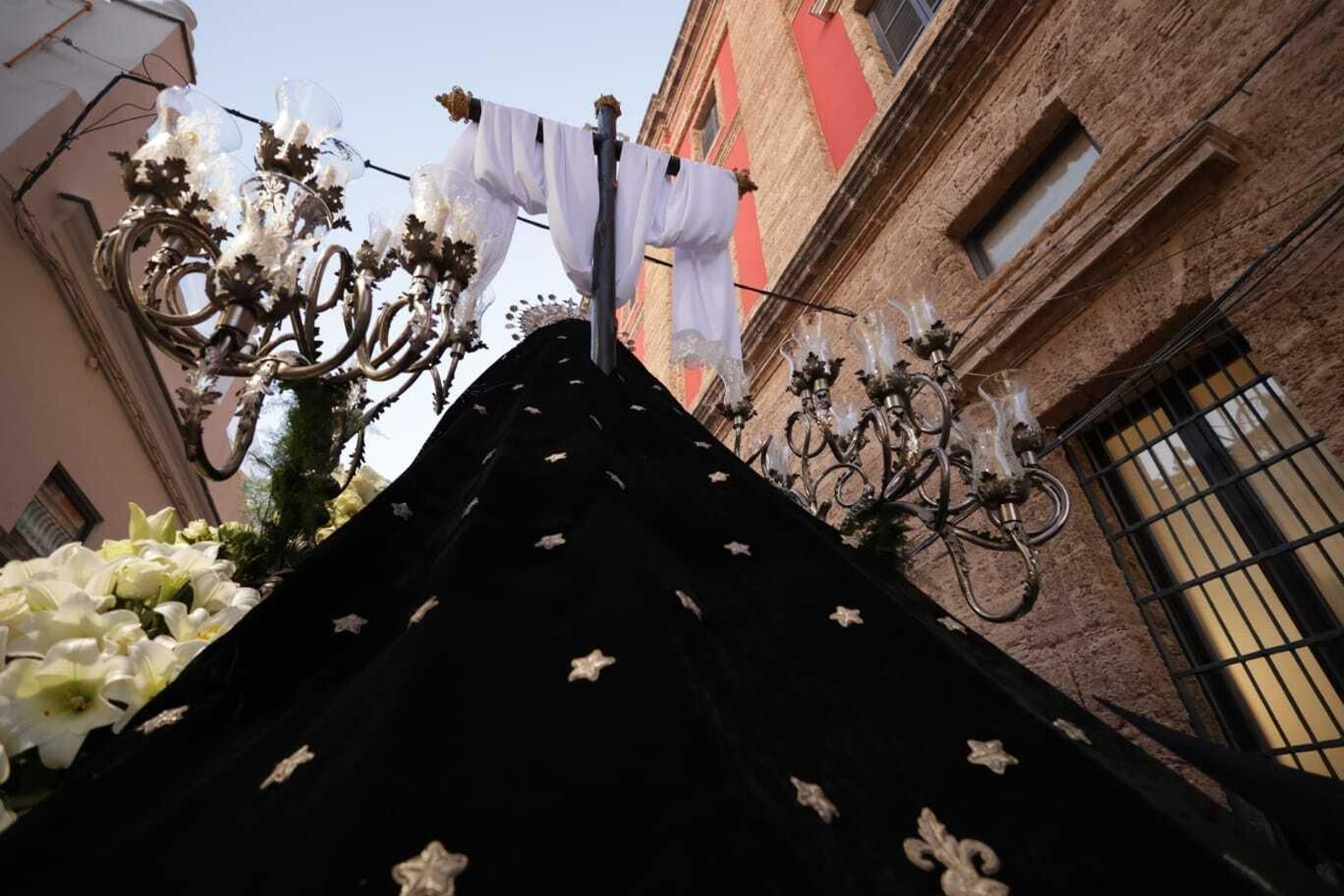 Las imágenes de la hermandad de la Soledad de la Semana Santa de San Fernando 2023