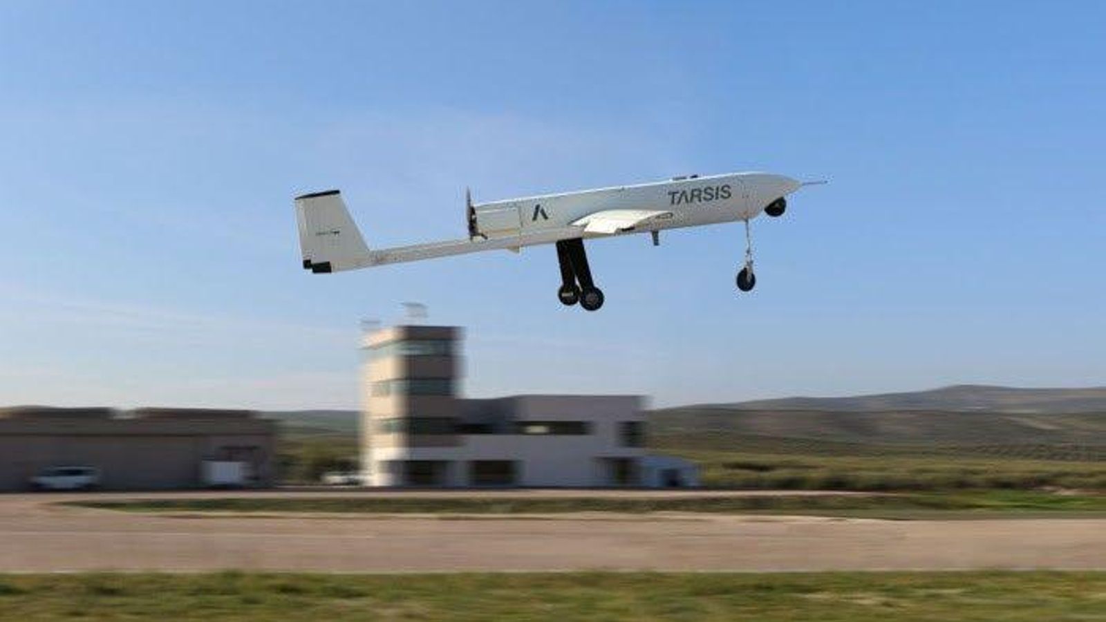 Dron diseñado por la empresa de tecnología aeroespacial Aertec