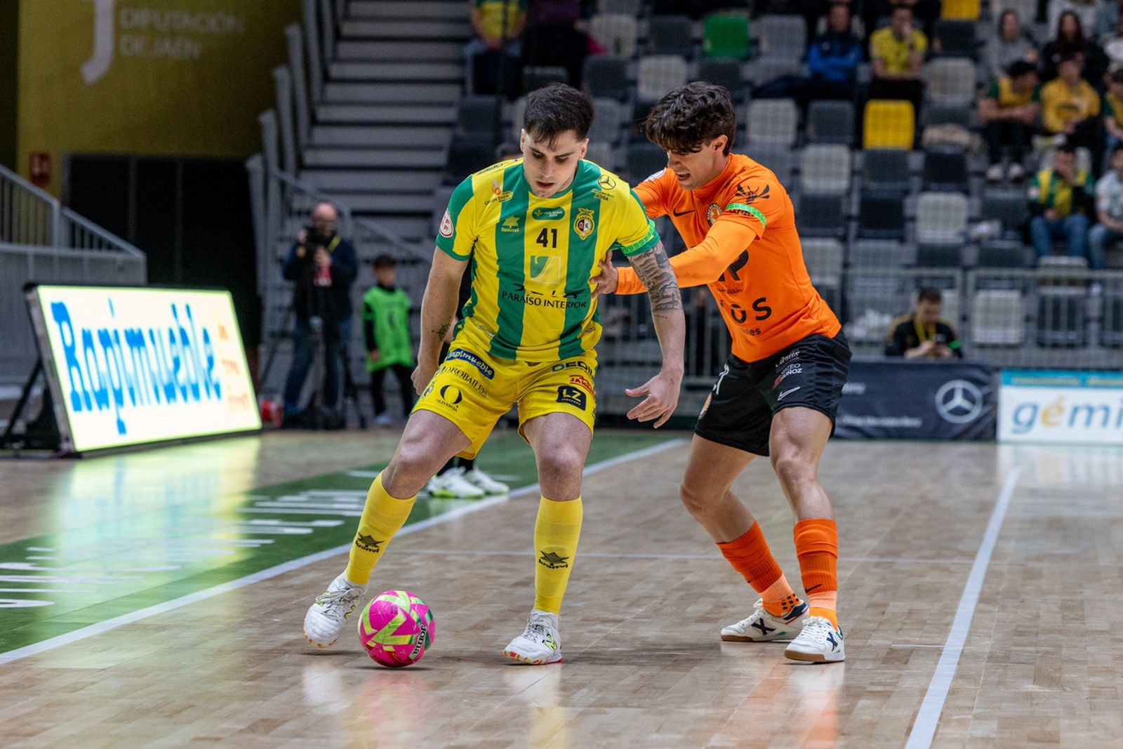 Las mejores imágenes del triunfo copero de Jaén Paraíso Interior frente a Ribera Navarra