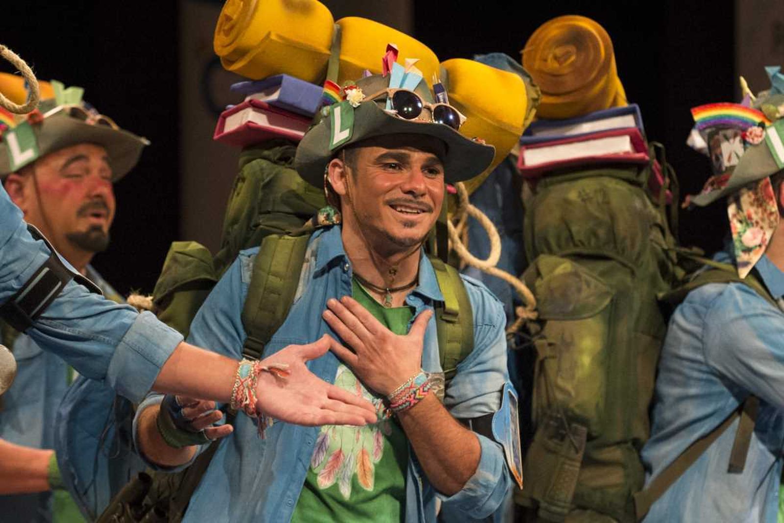 Las imágenes de la decimoquinta función clasificatoria