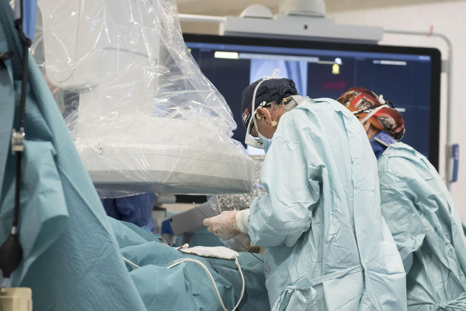 Imagen de archivo de una operación.