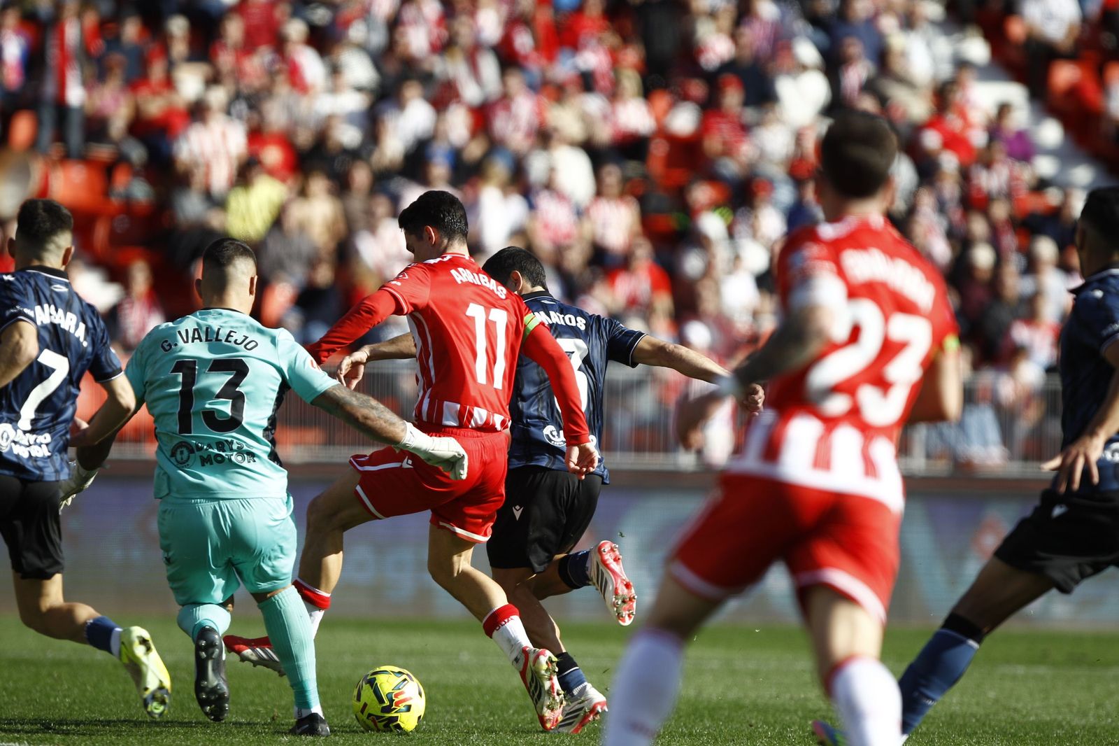 Las imágenes del partido U.D. Almería - A.D. Ceuta