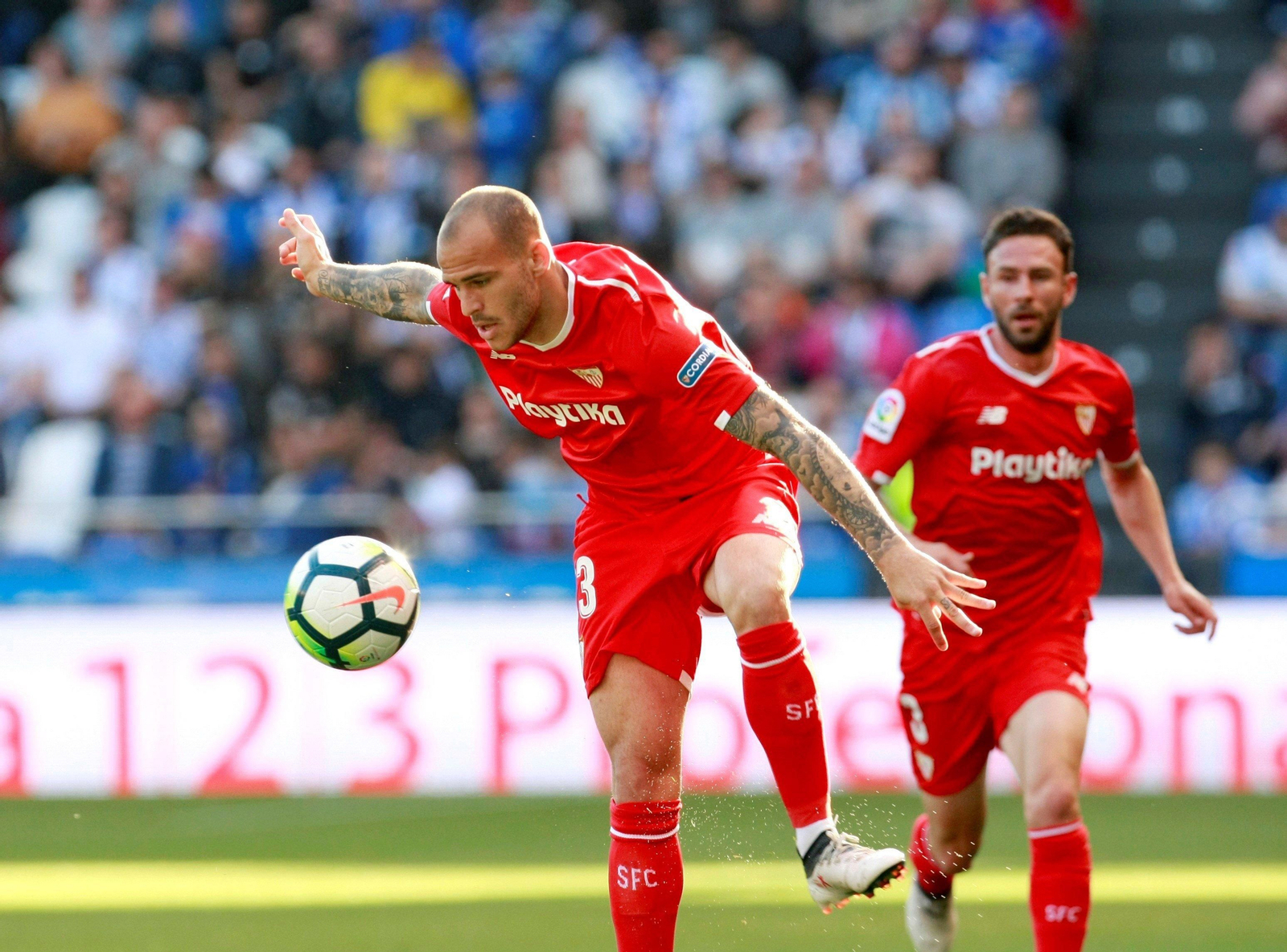 Las imágenes del Deportivo-Sevilla
