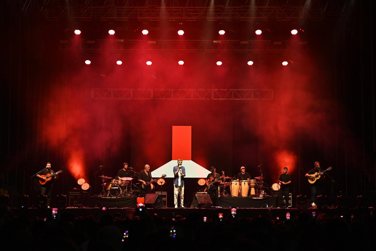 Imágenes del concierto de Sergio Contreras y Raule en las Colombinas