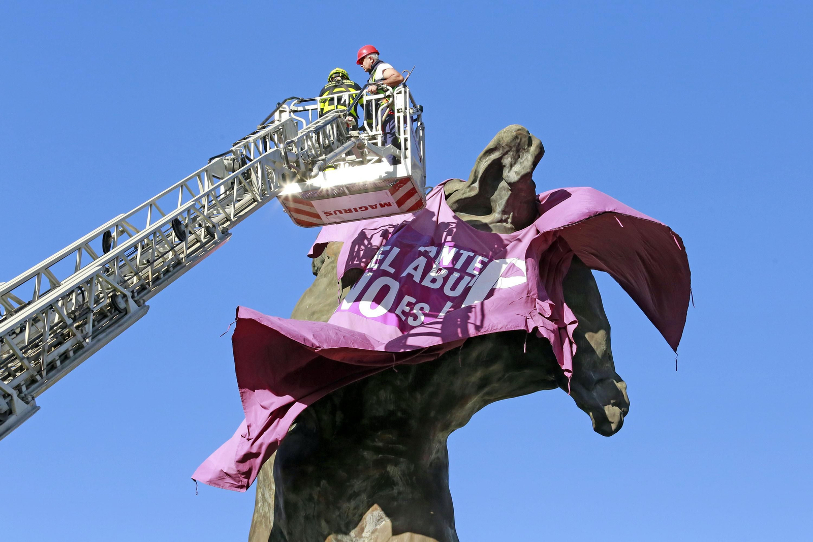 El Minotauro, símbolo contra la violencia de genero