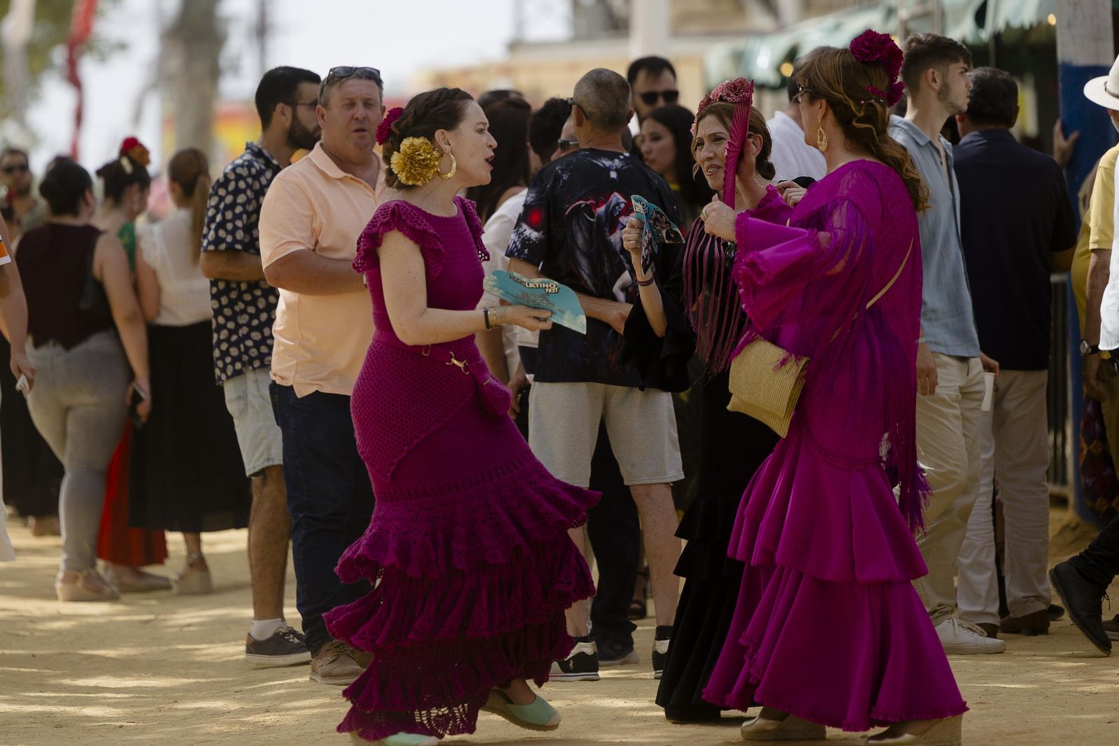Las imágenes del viernes en la Feria de El Puerto de Santa María 2025