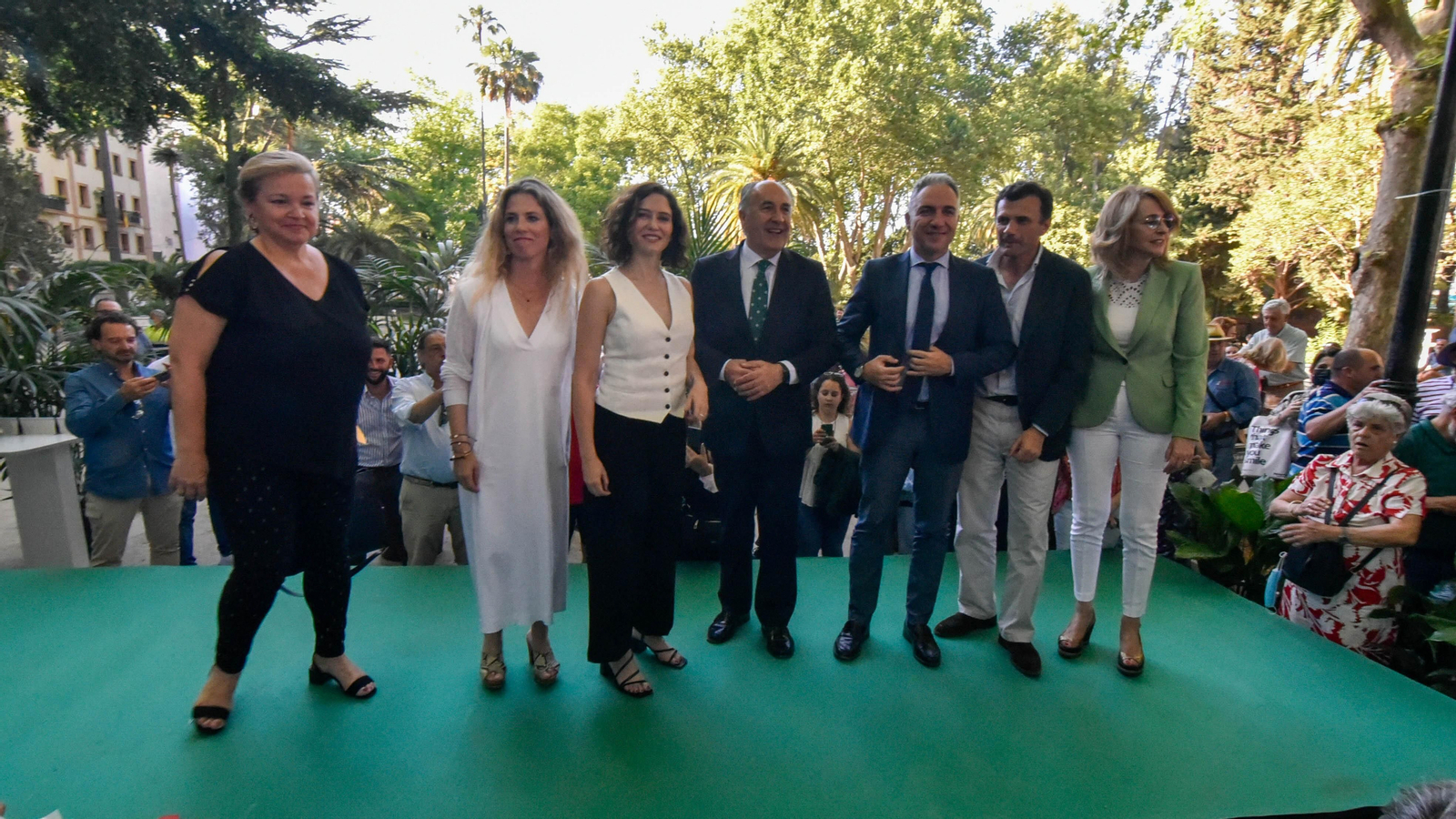 Fotos de Isabel Díaz Ayuso en Algeciras