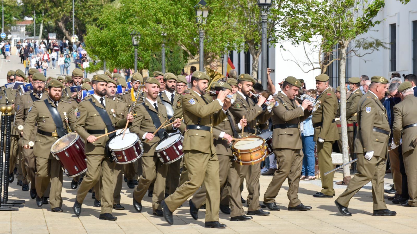 Homenaje del Regimiento de Artillería Antiaérea nº 74 a Daoiz y Velarde