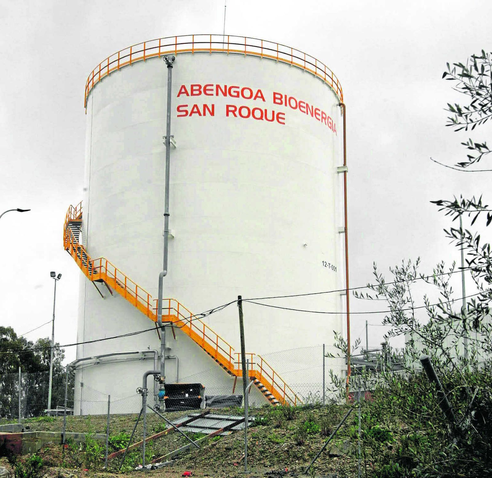 Instalaciones de Abengoa Bioenergía San Roque.