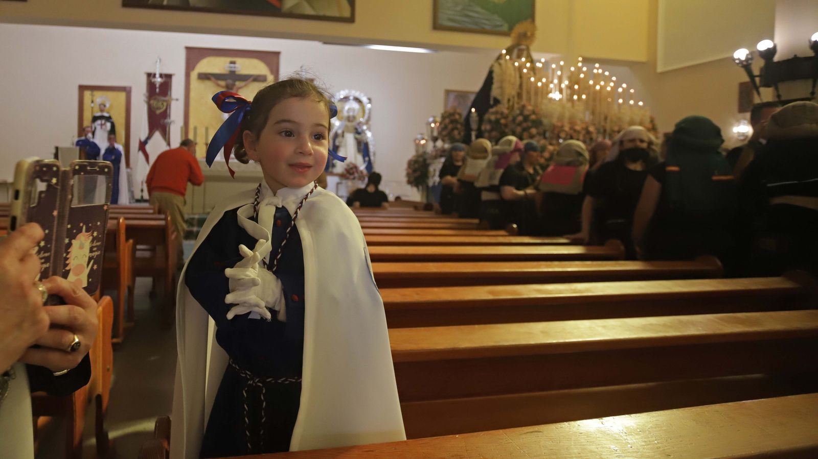 Fotos del Jueves Santo en Algeciras: Las Tres Caídas